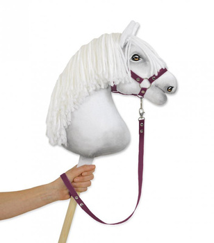 Uwiąz dla Hobby Horse z taśmy – śliwkowy